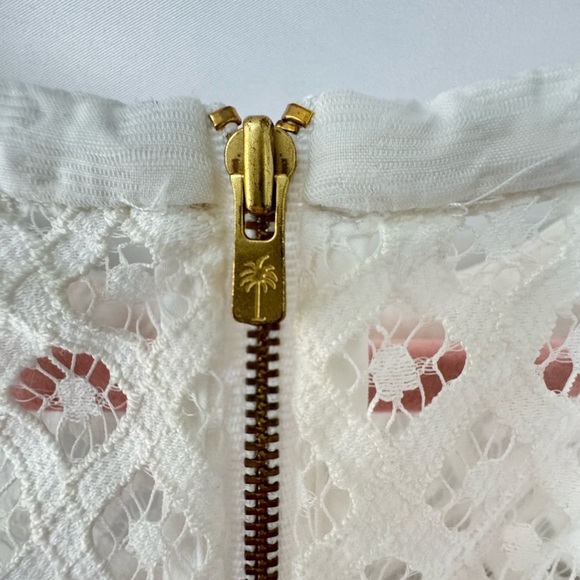 Lilly Pulitzer White Vandalia Resort Shift Dress Size 8 - Picture 5 of 15